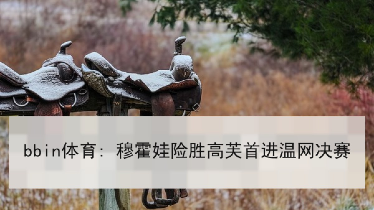 bbin体育: 穆霍娃险胜高芙首进温网决赛